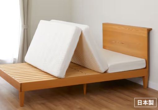 三つ折りタイプとニトリ製品との比較